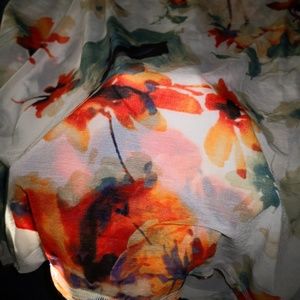 Vera Wang Floral Shirt